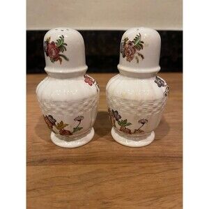 Copeland Spode - Wicker Lane - Salt and Pepper Shakers